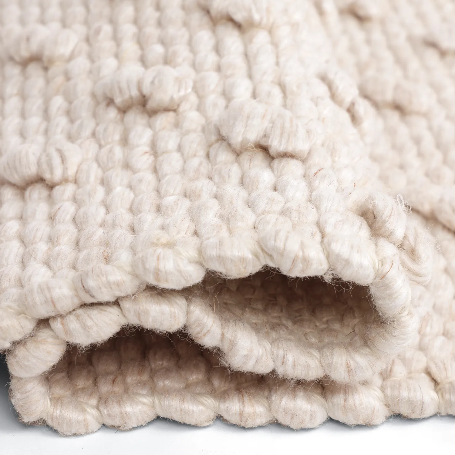 Vloerkleden voor binnen en buiten - Todi Wool Look (room)