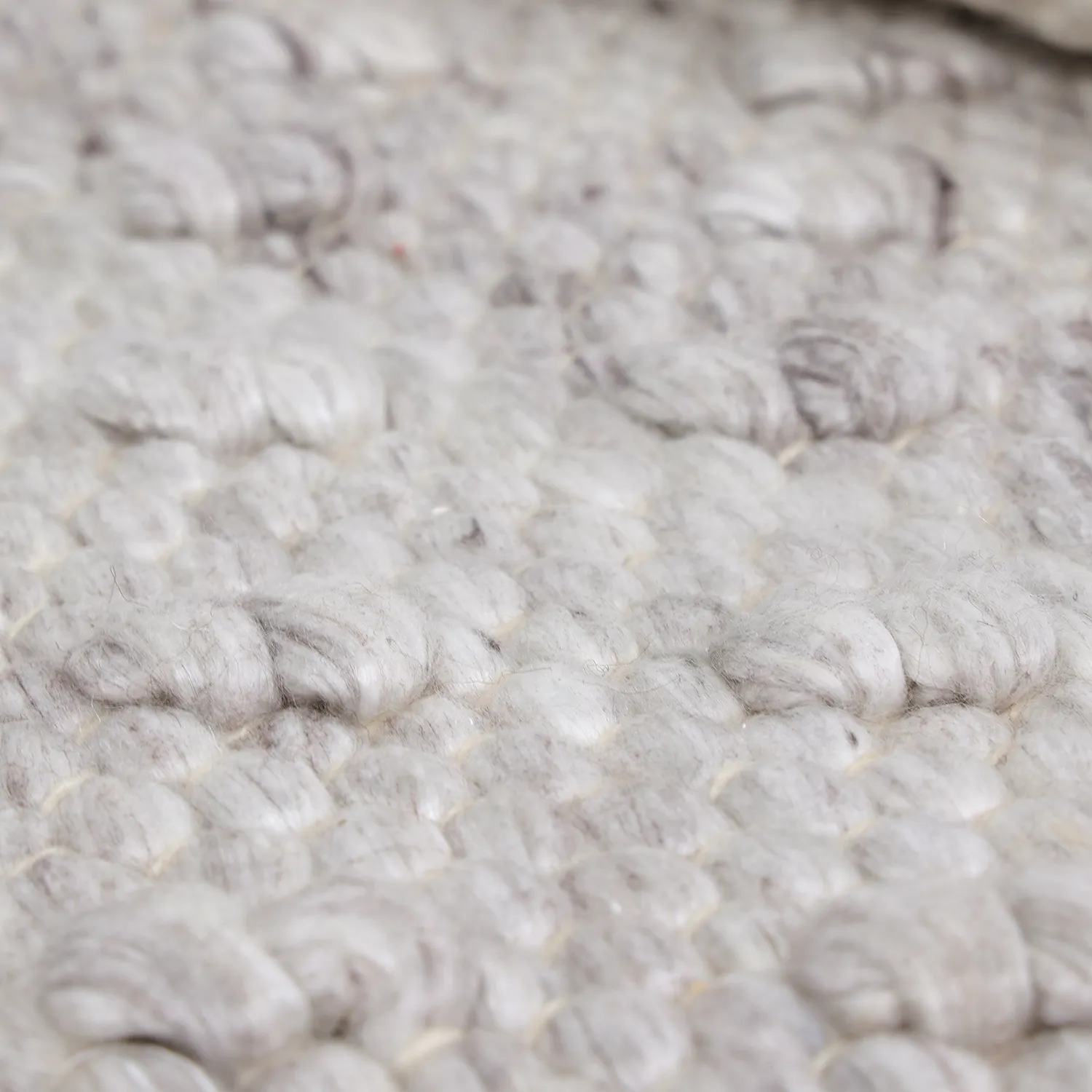 Vloerkleden voor binnen en buiten - Todi Wool Look (grijs/beige)
