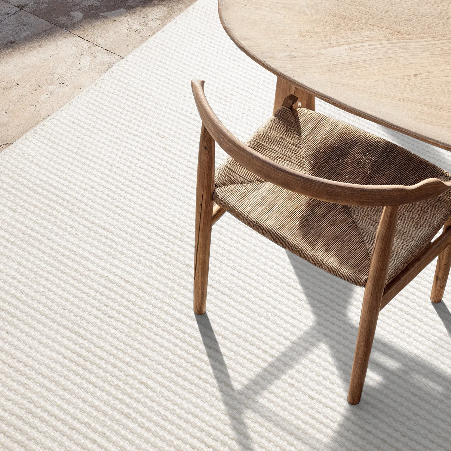 Vloerkleden voor binnen en buiten - Coastal Wool Look (room)