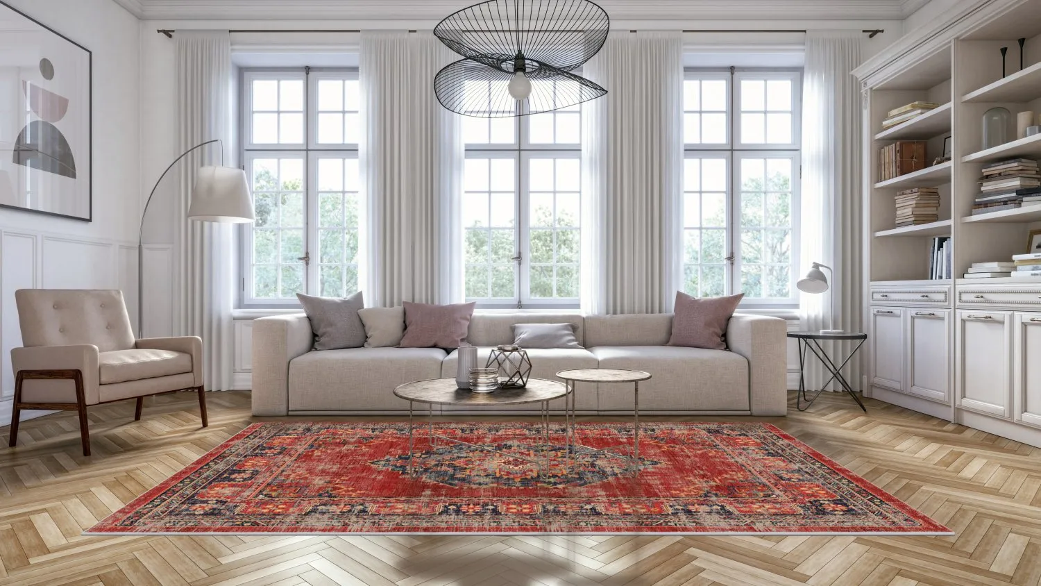 Wilton - Soussi (rood/multi)