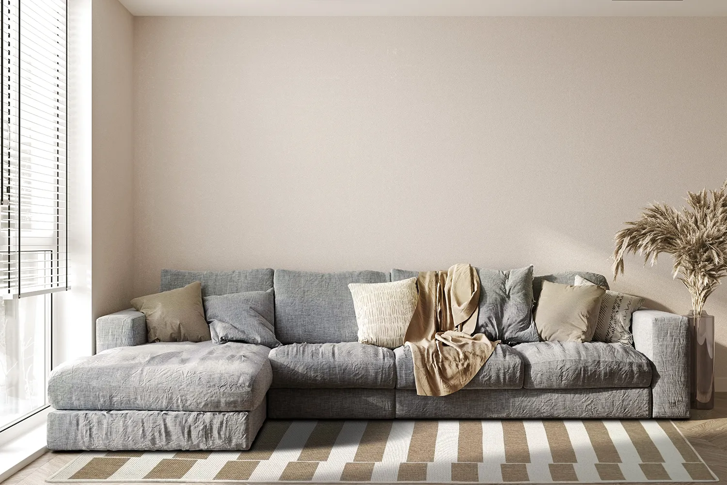 Vloerkleden voor binnen en buiten - Doyle (beige)