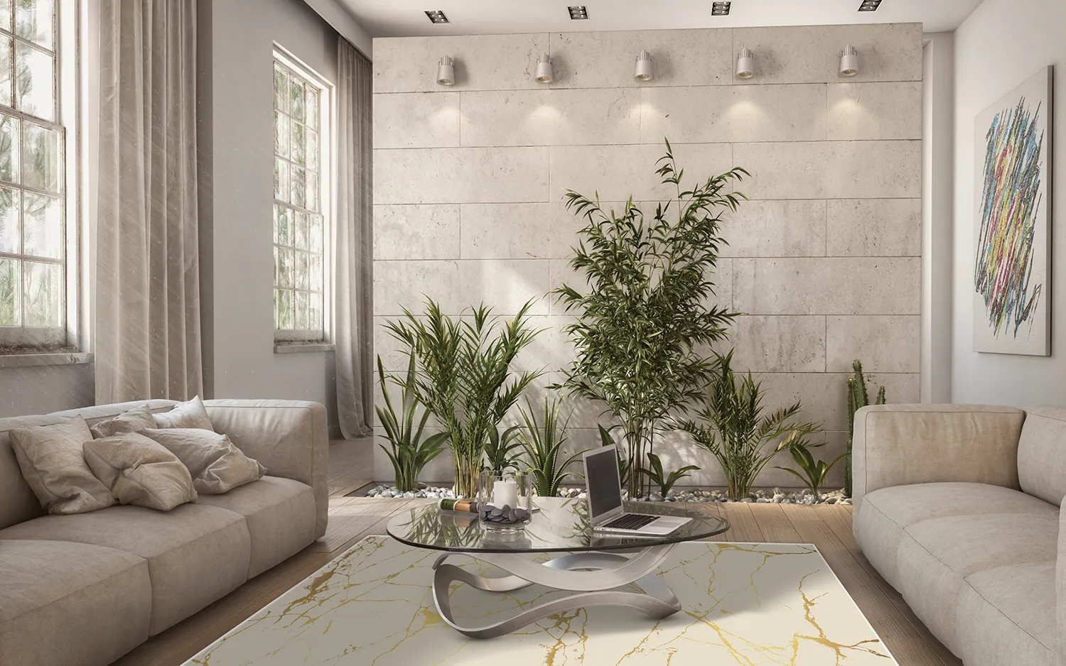 Wilton - Vieste (beige/goud)