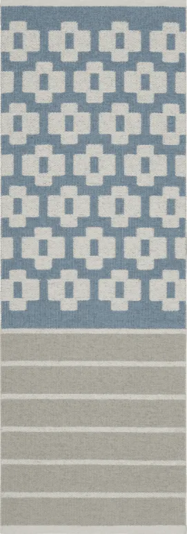 Plastic-kleden - Horredskleden Iris (blauw)