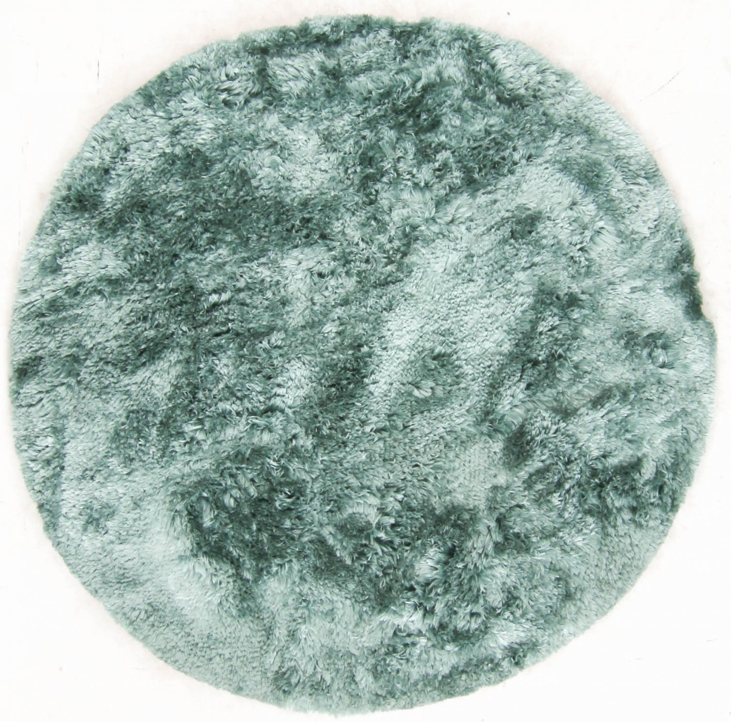 Ronde vloerkleden - Janjira (blauw/groen)