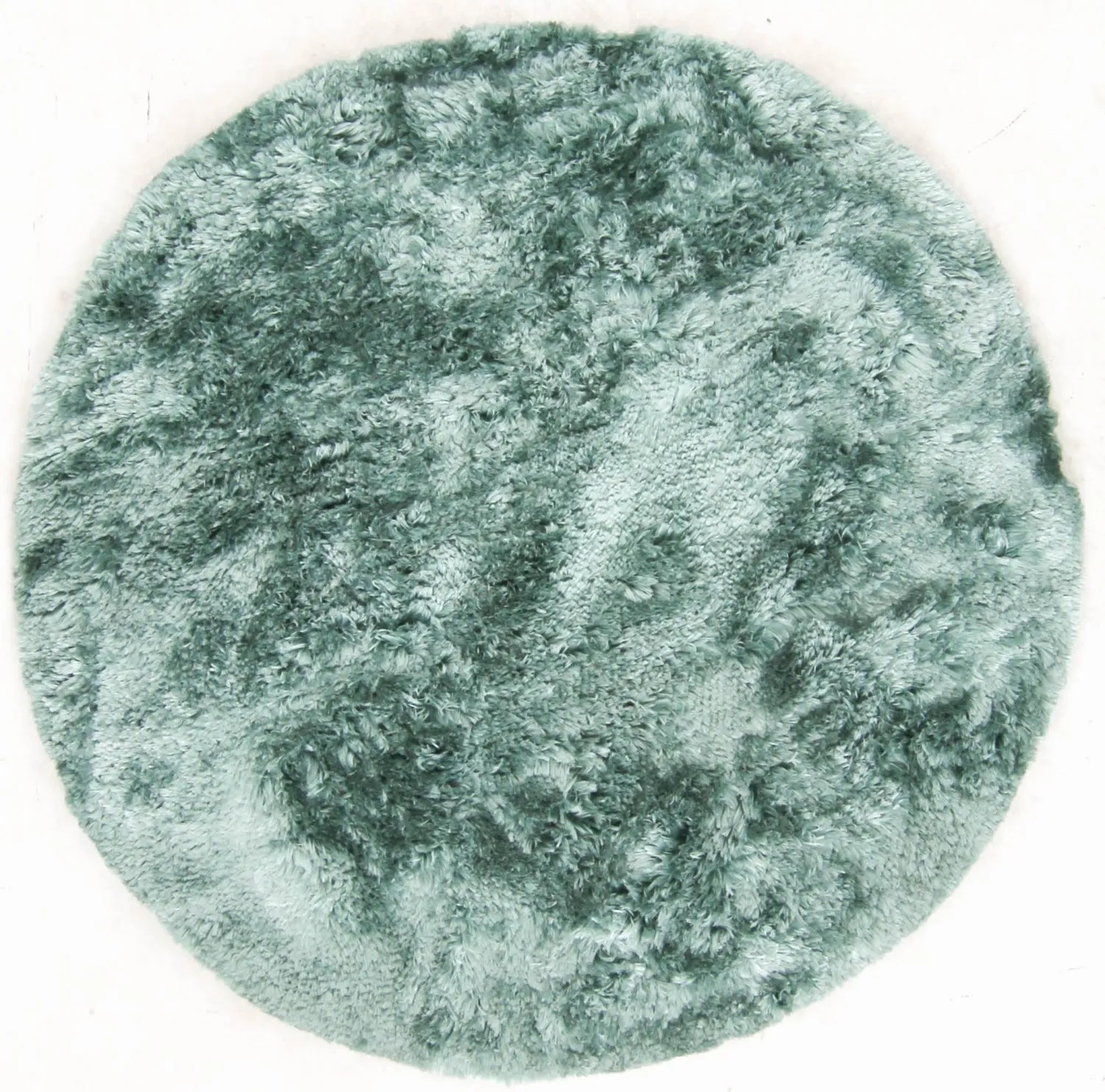 Ronde vloerkleden - Janjira (blauw/groen)