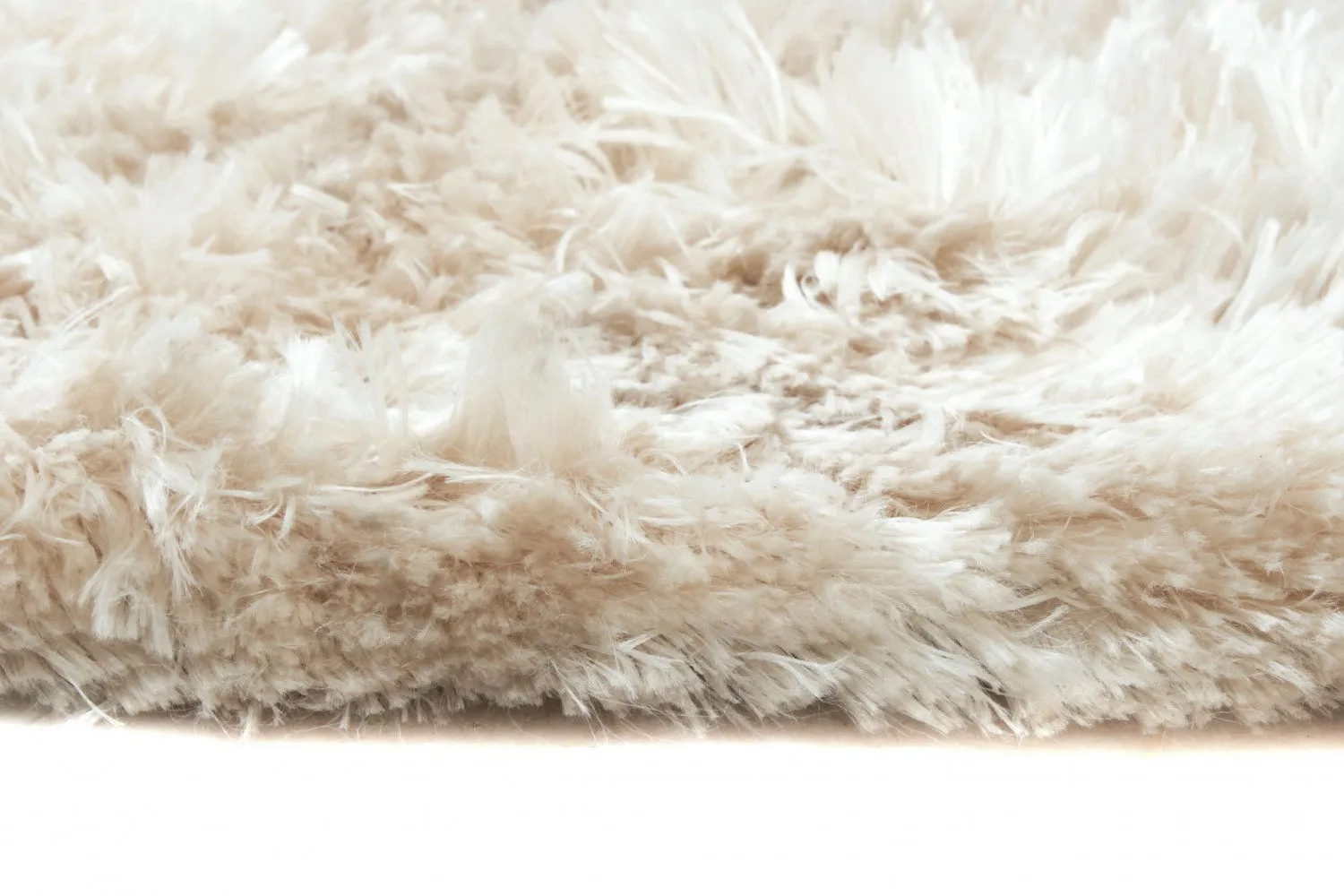 Hoogpolig vloerkleed - Janjira (offwhite)