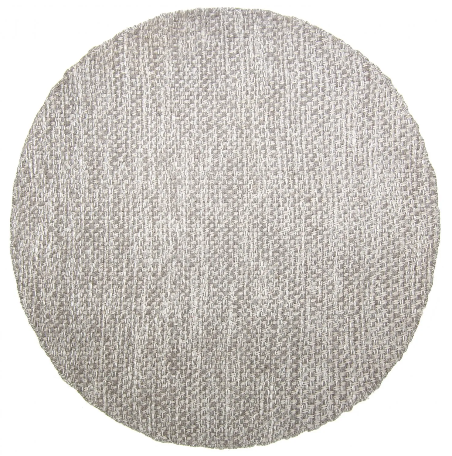 Ronde vloerkleden - Jenim (grijs/wit)