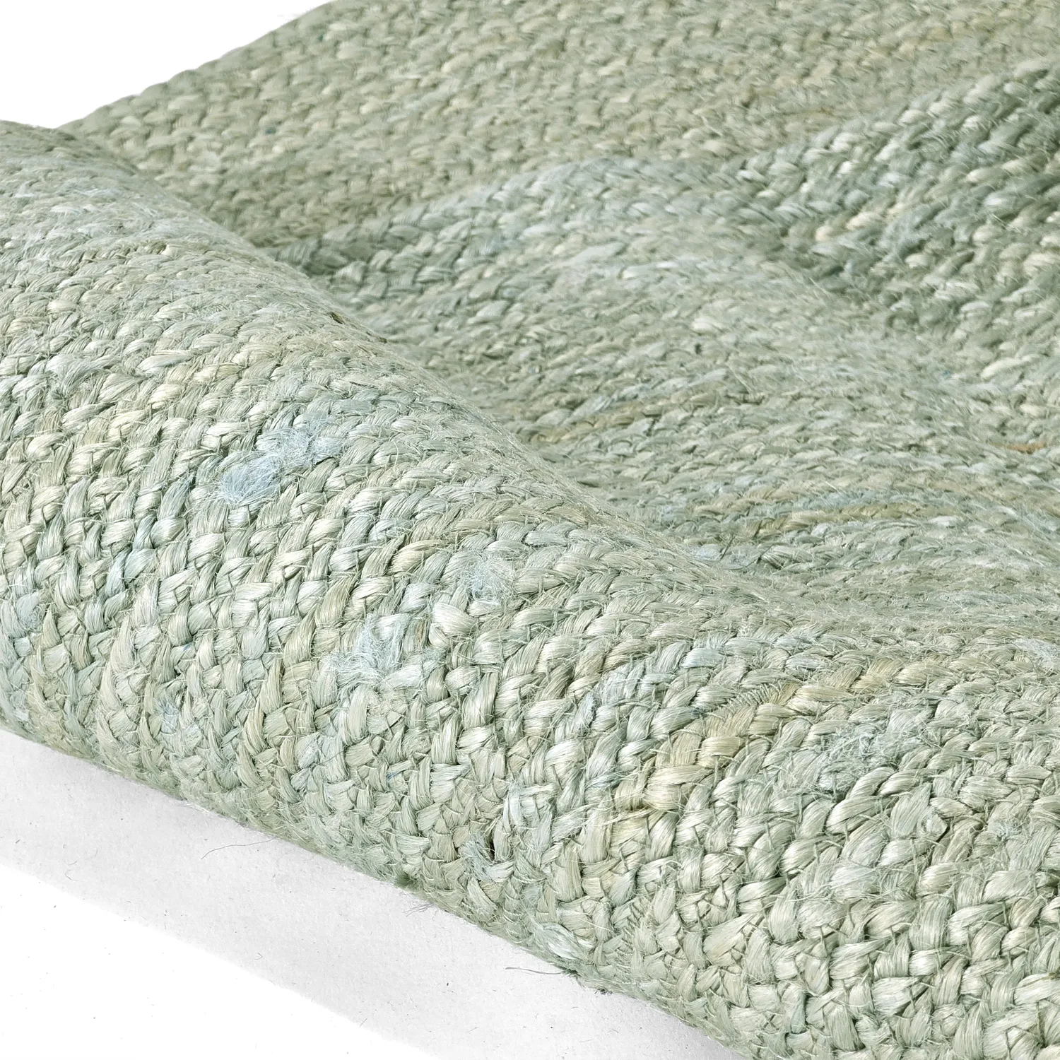 Rond jute vloerkleed - Amasia (grijs)