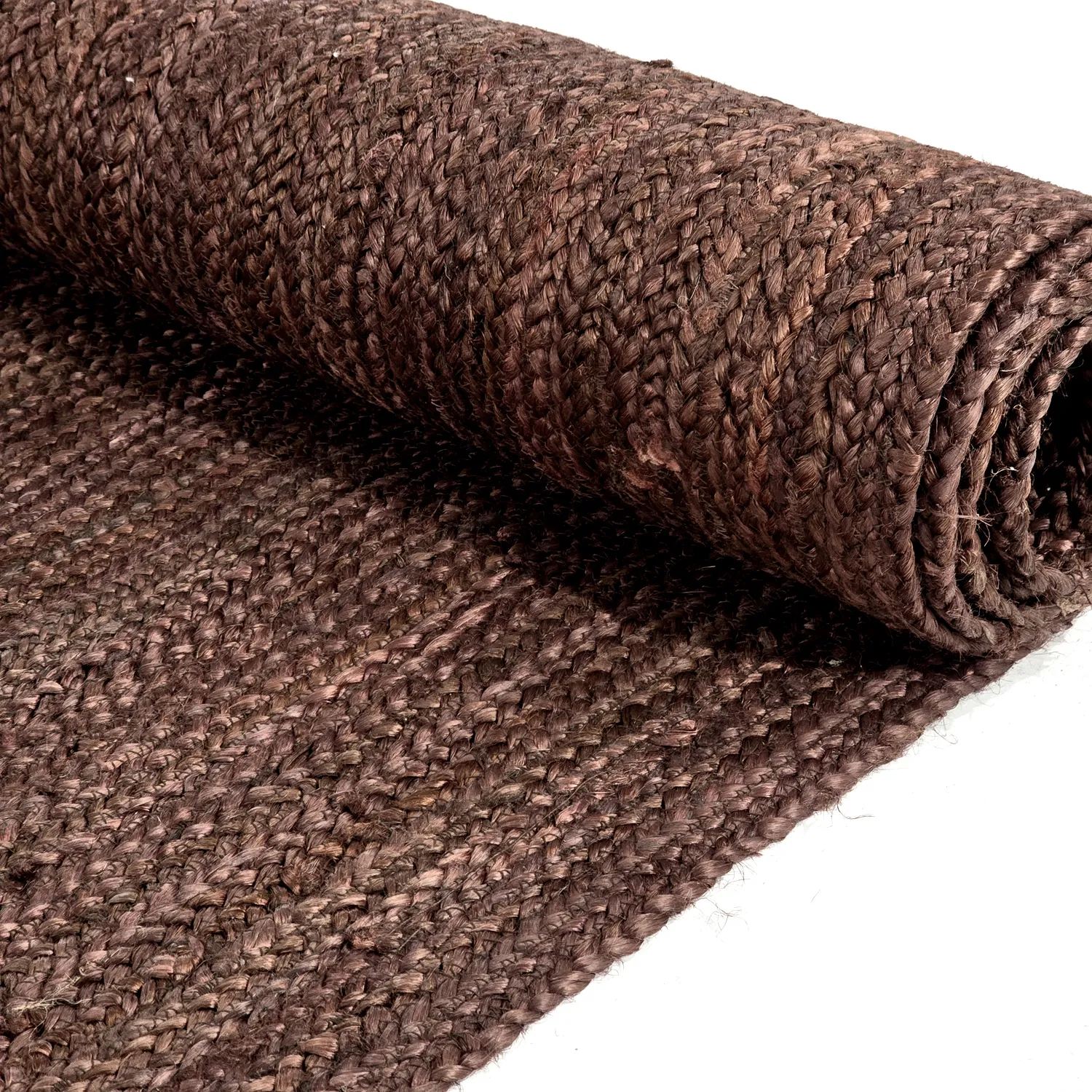 Jute-vloerkleed - Amasia (koffie)