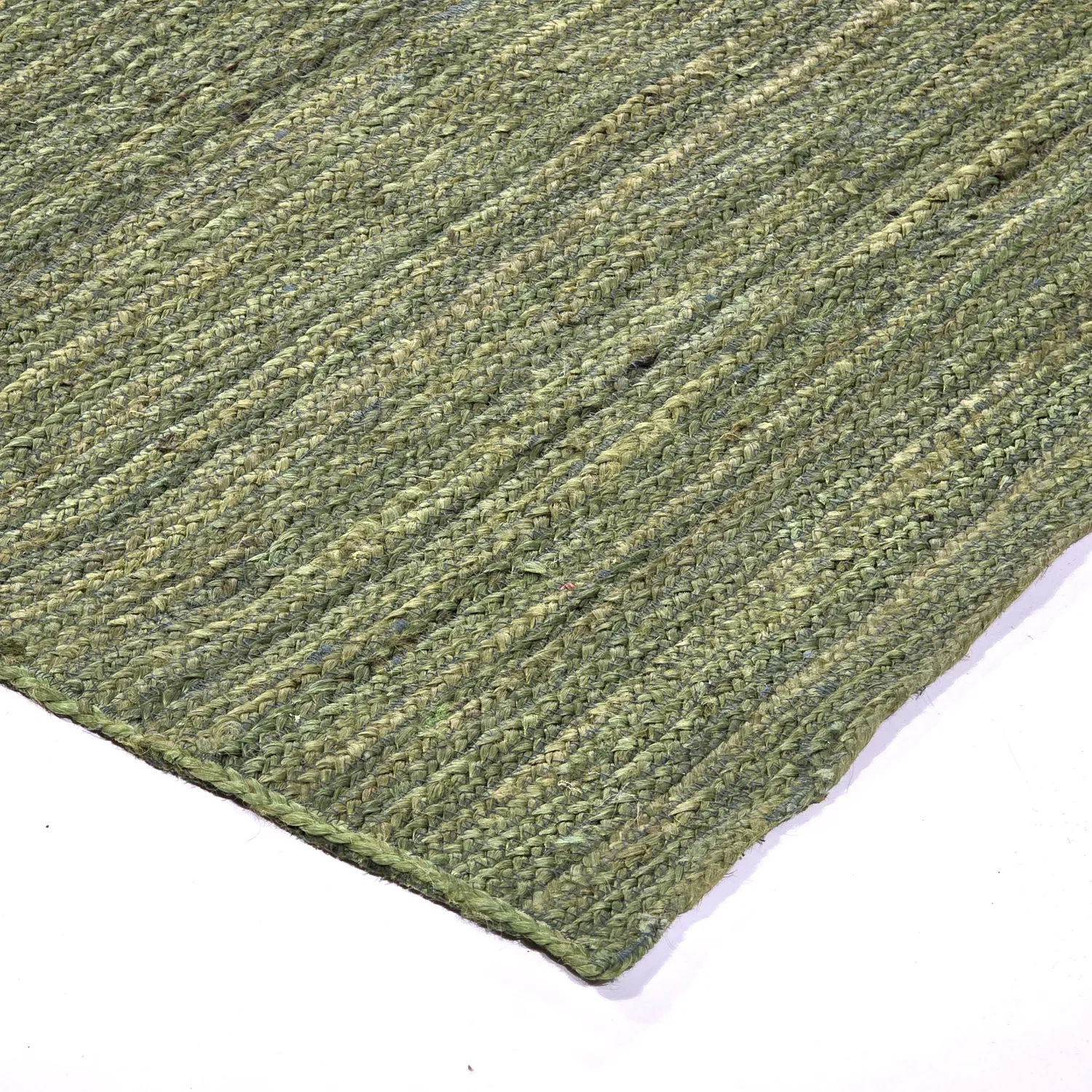 Jute-vloerkleed - Amasia (olijf)