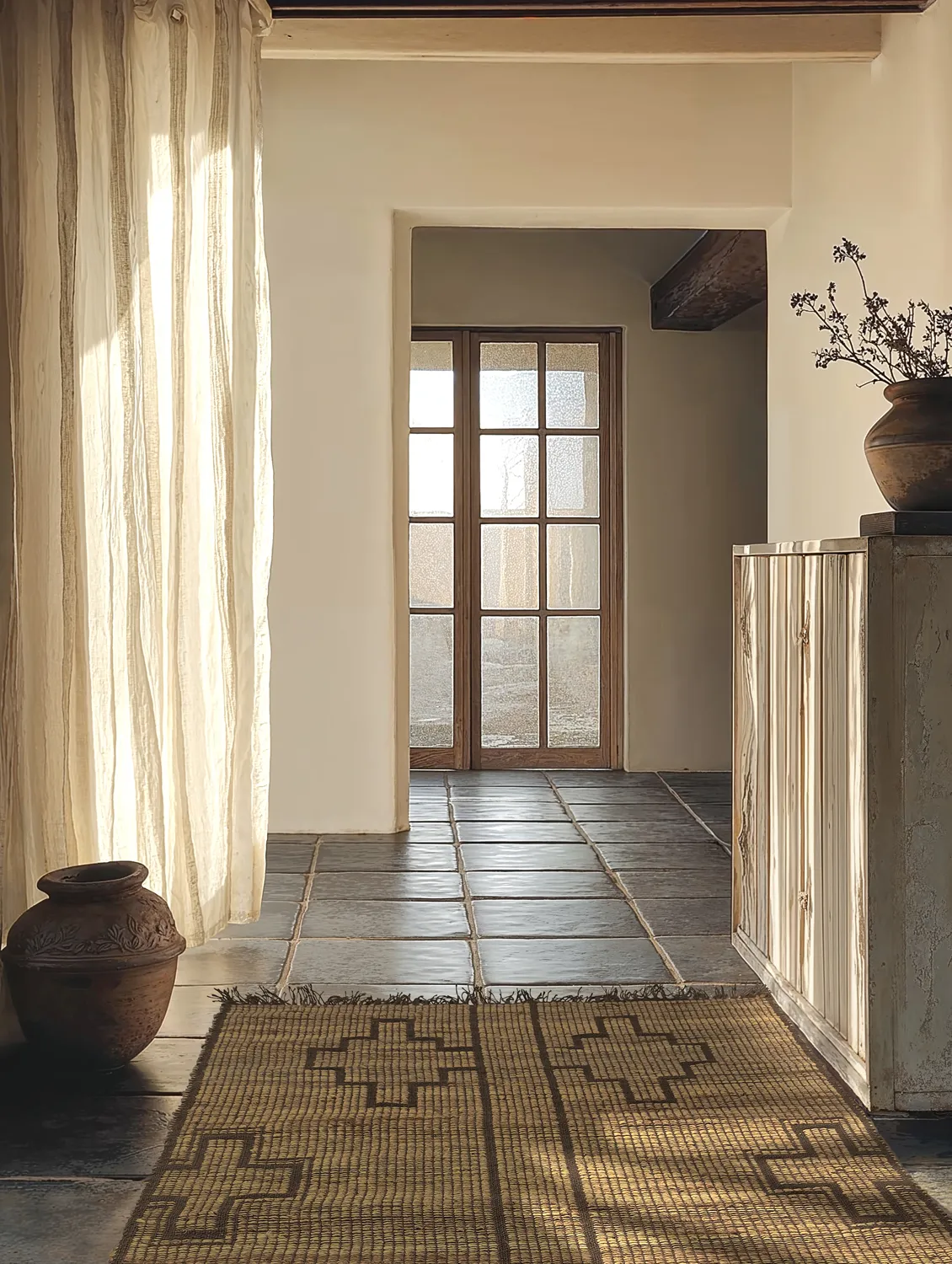 Jute-vloerkleed - Kavita (bruin)