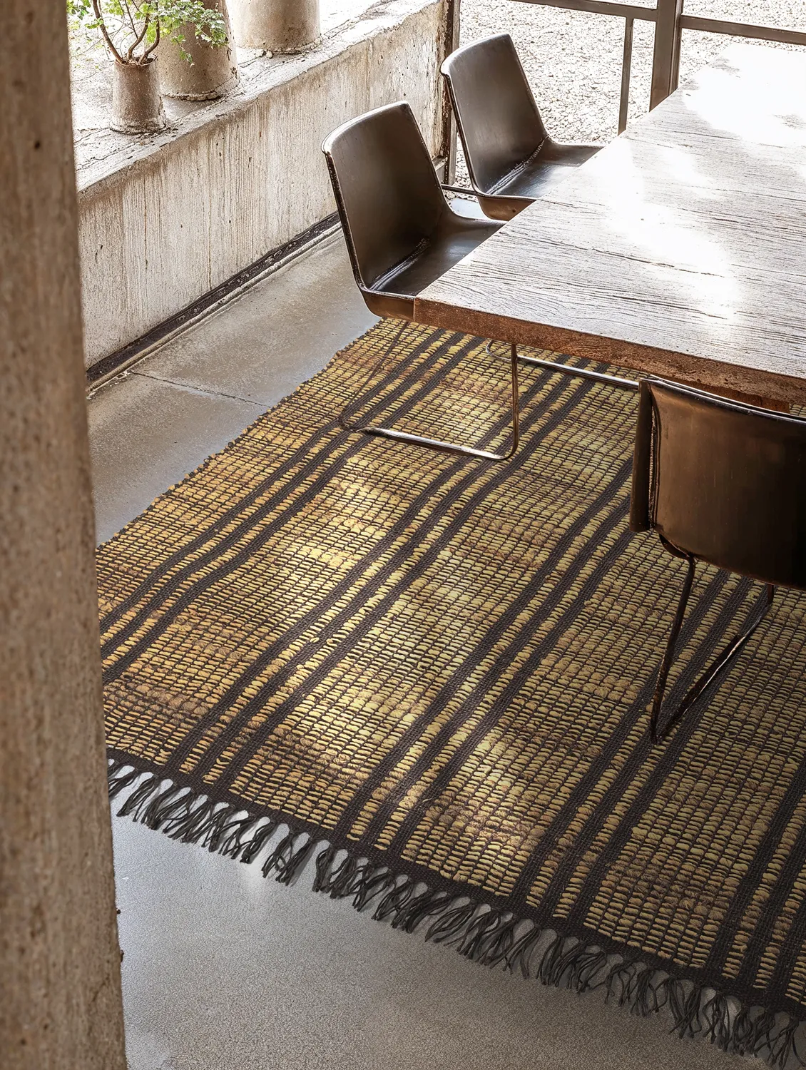 Jute-vloerkleed - Sanah (bruin)