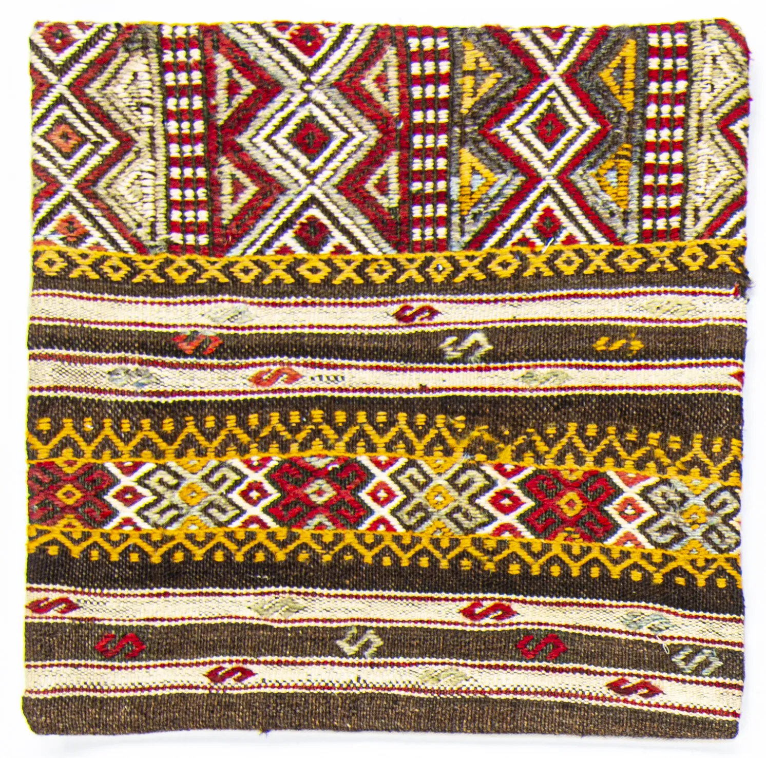 Kelim-kussens (kussensloop) 40 x 40 cm