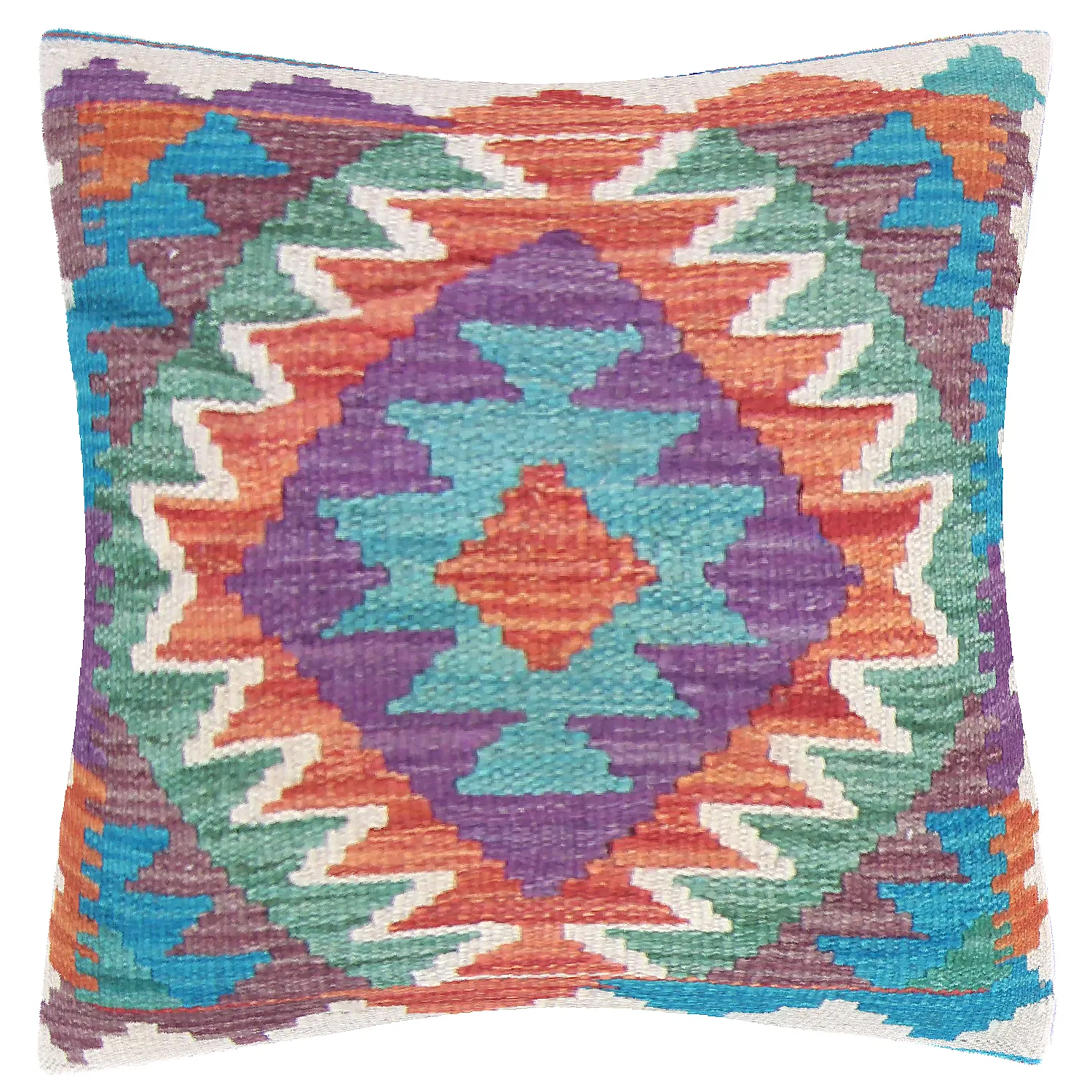 Kelim-kussens (kussensloop) 45 x 45 cm