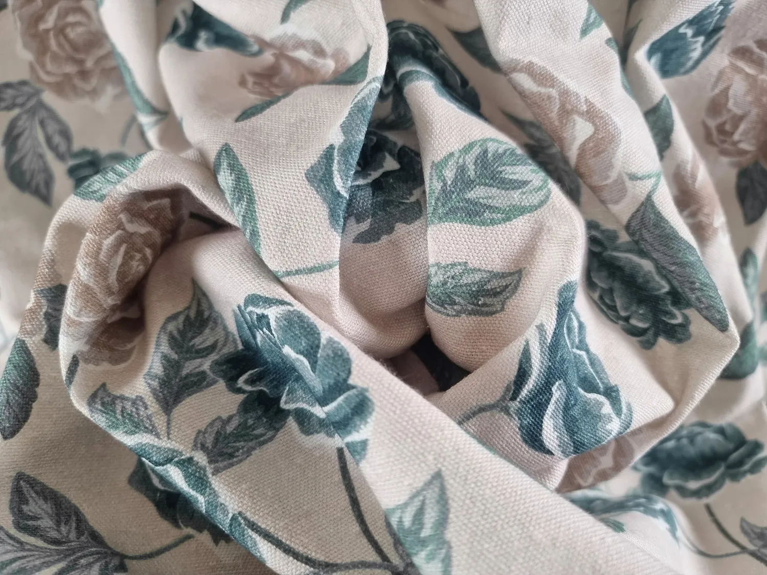 Keukenhanddoeken per twee verpakt - Wreath (blauw)