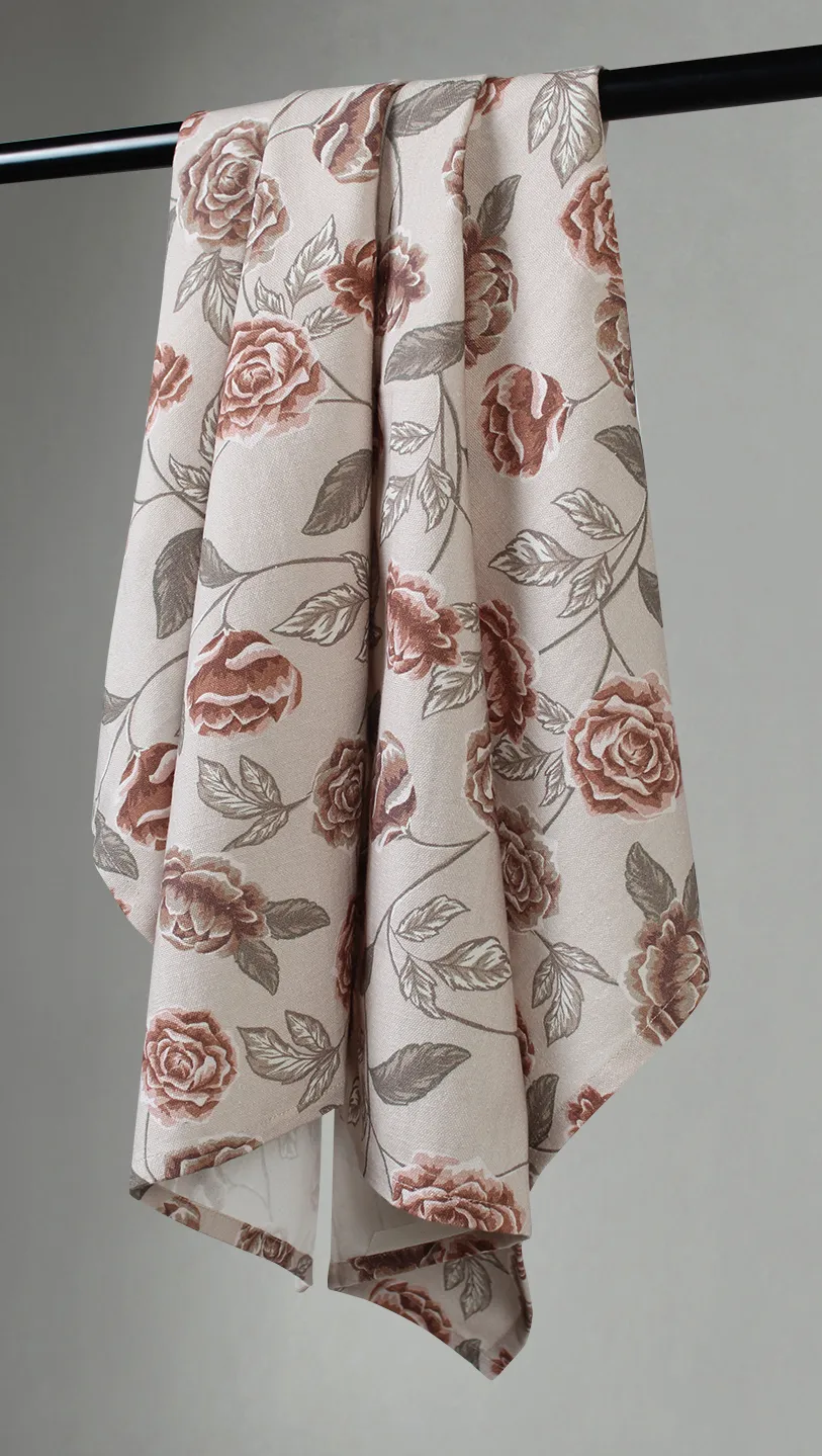 Keukenhanddoeken per twee verpakt - Wreath (roze)