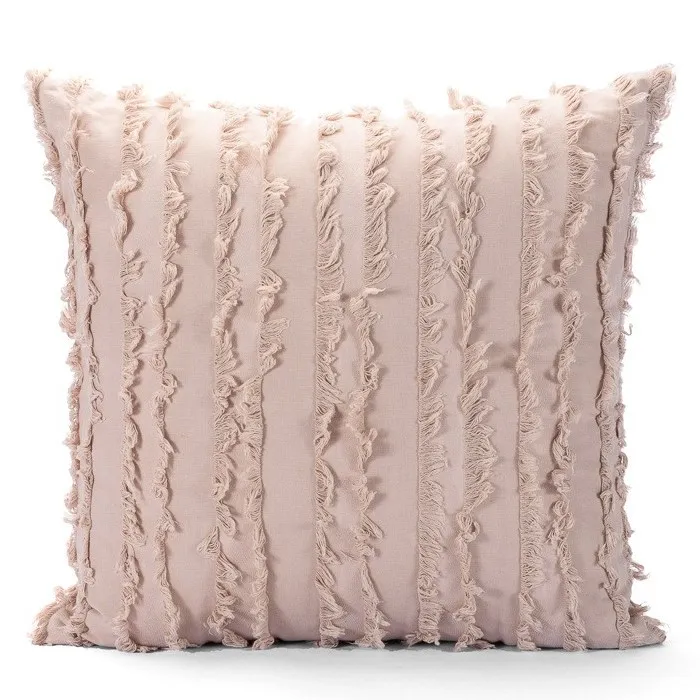 Kussensloop - Boho Linen 45 x 45 cm (beige)