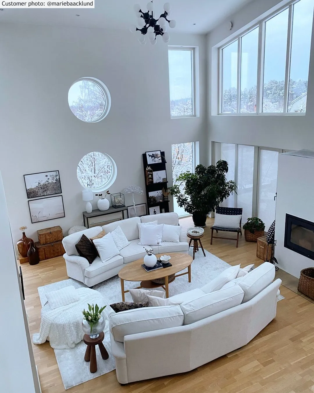 Hoogpolig vloerkleed - Cosy (wit)