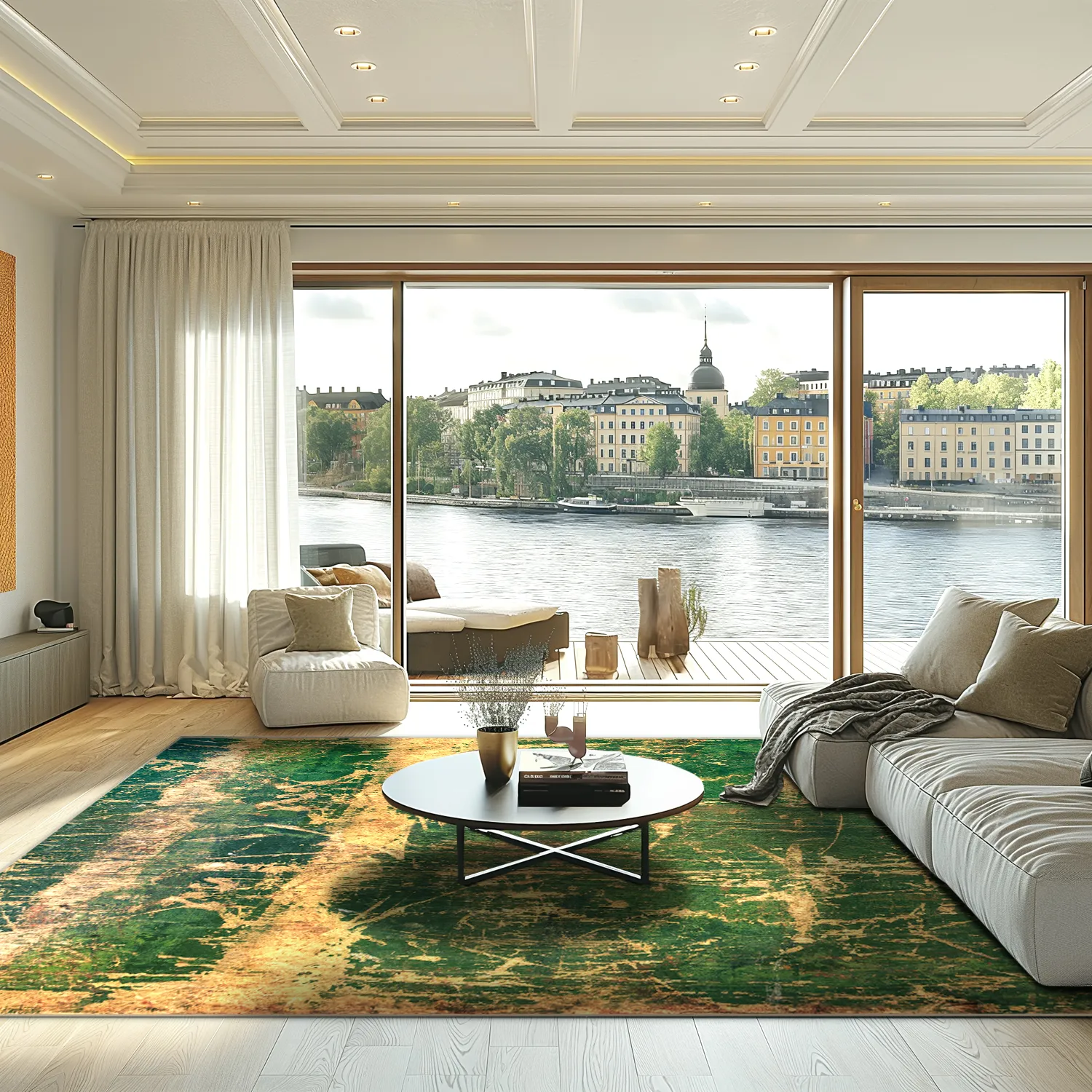 Wilton - Cantoria (beige/groen)