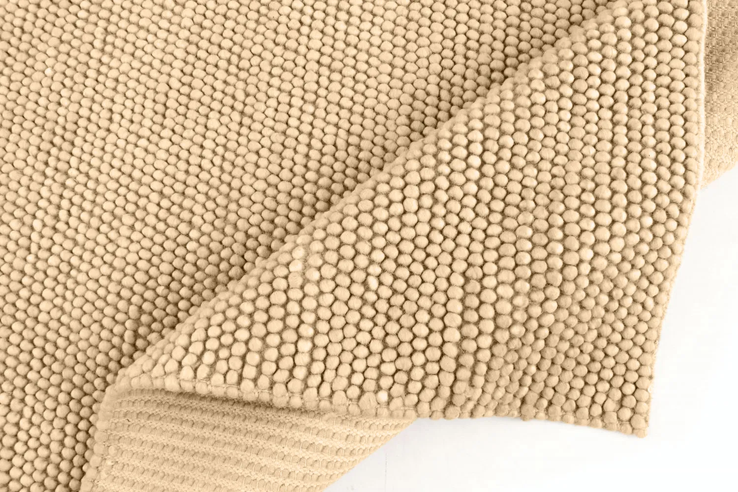 Wollen-vloerkleed - Avafors Wool Bubble (sand)