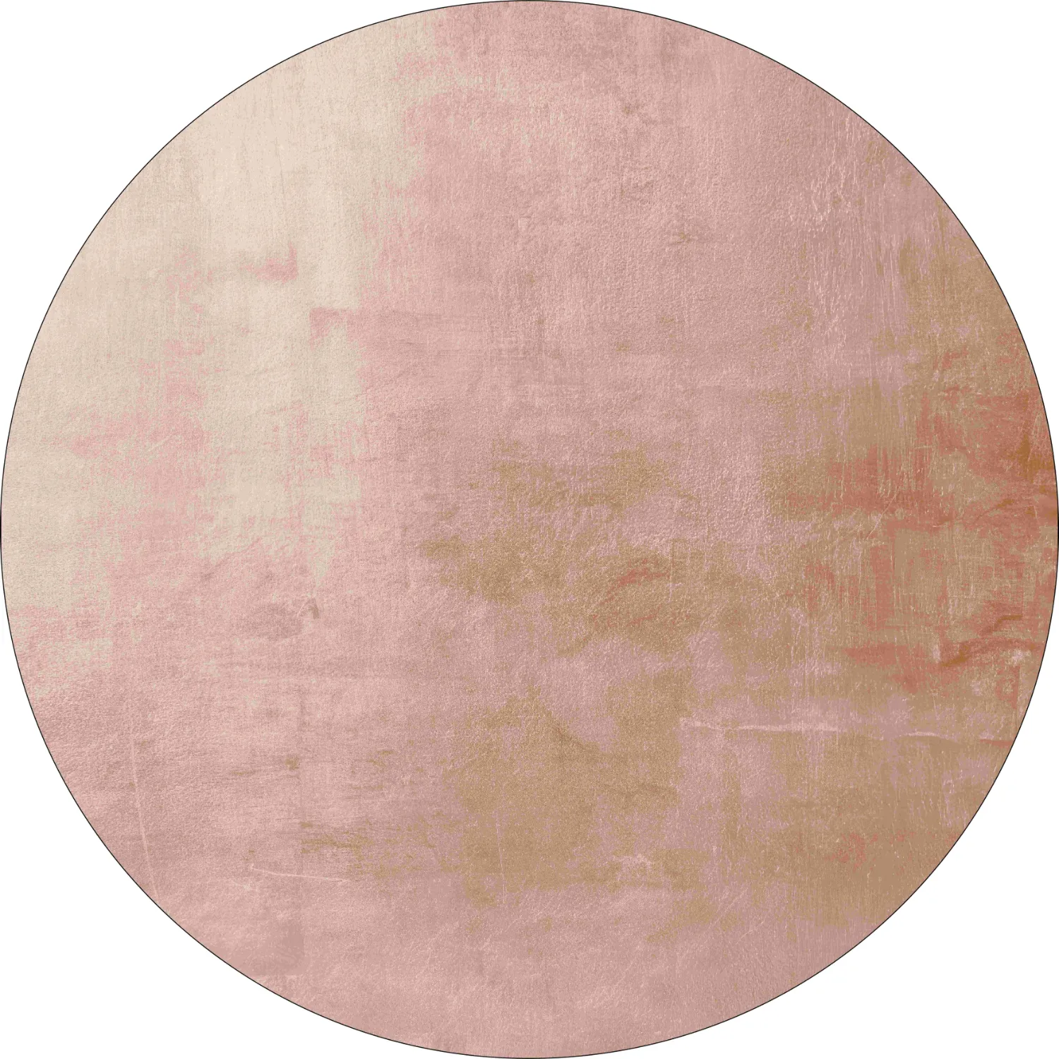 Rond vloerkleed - Artena (roze)