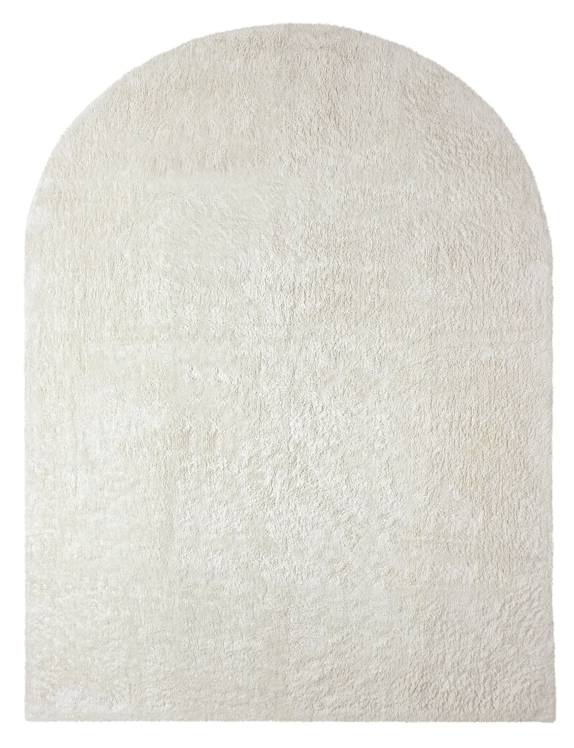 Hoogpolig vloerkleed - Sion Natural Cotton Shaggy (offwhite)