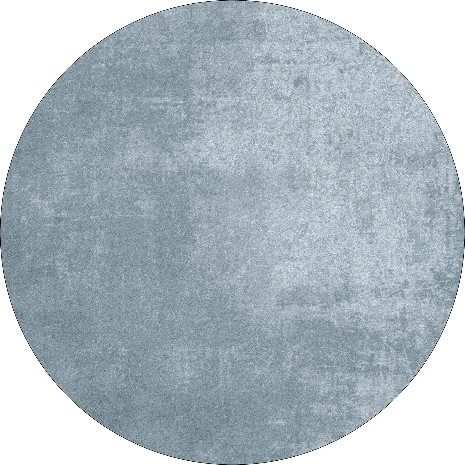 Rond vloerkleed - Lynton (blauw)