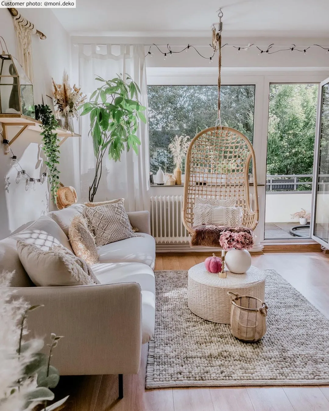 Wollen-vloerkleed - Luna (beige)