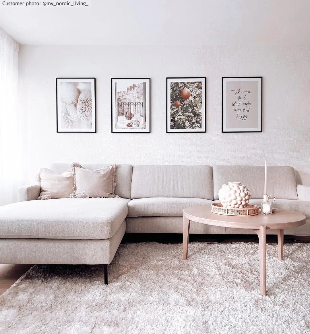 Hoogpolig vloerkleed - Cosy (beige)