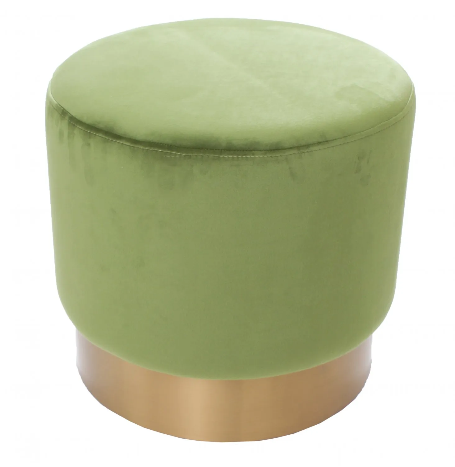 Poef velours - Copenhagen (groen)