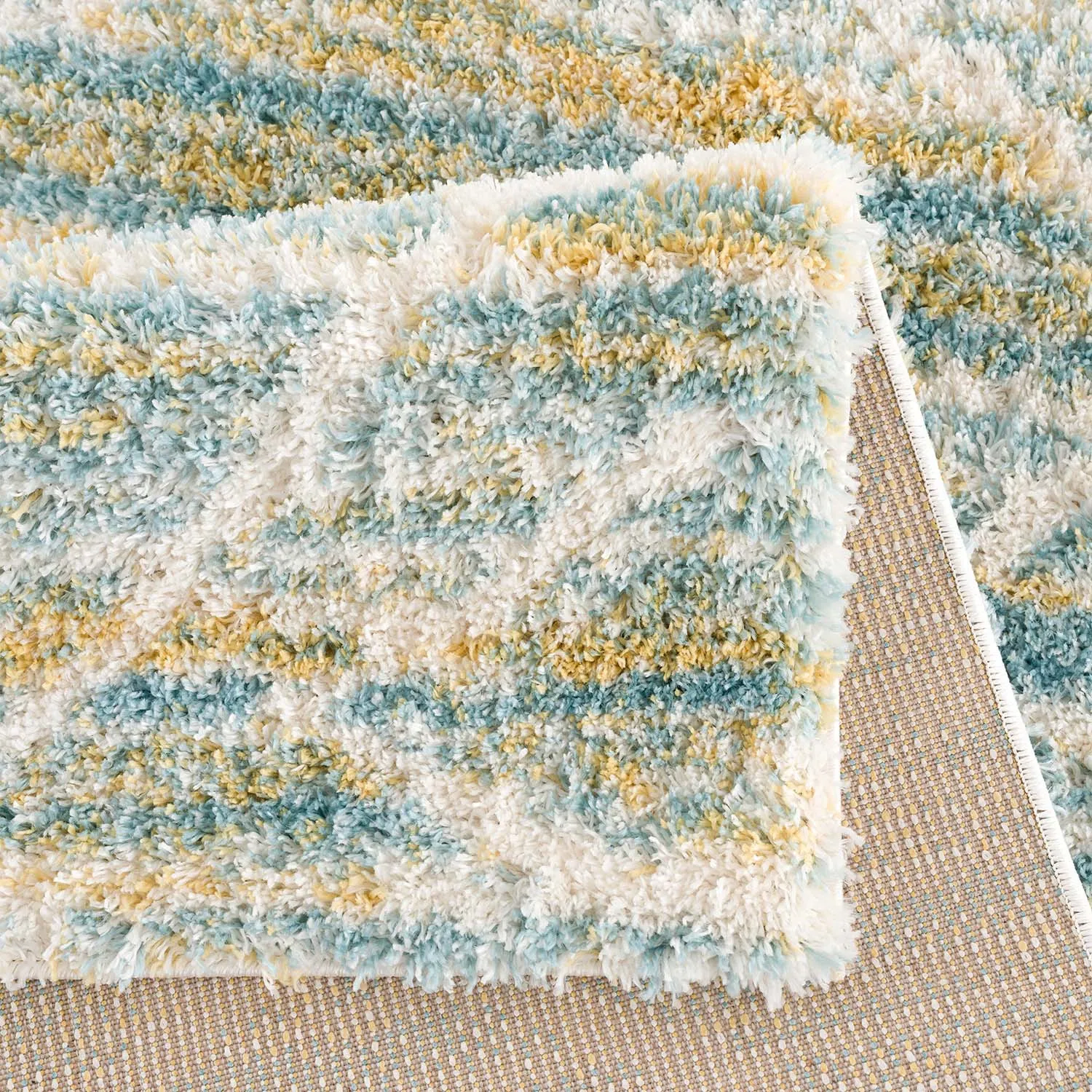 Hoogpolig vloerkleed - Merzouga (beige)