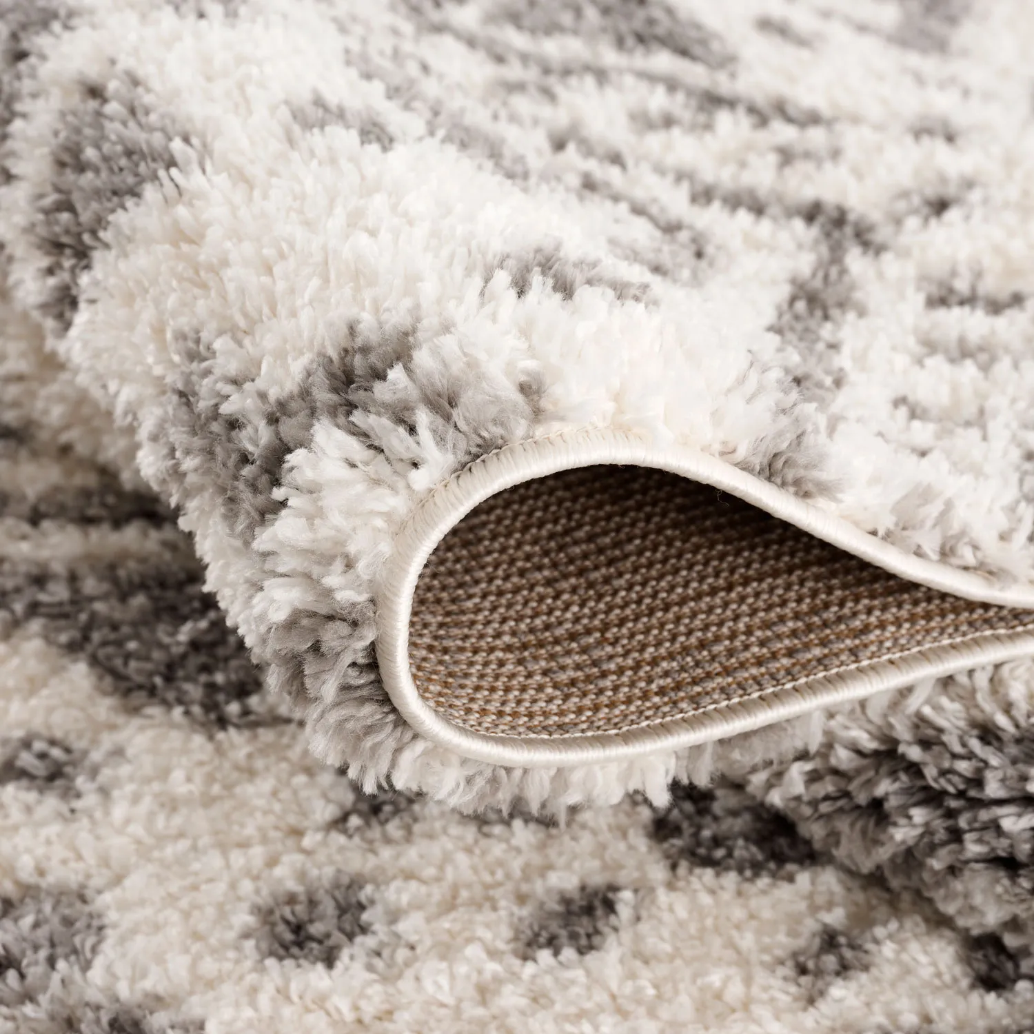 Hoogpolig vloerkleed - Imbabura (beige)