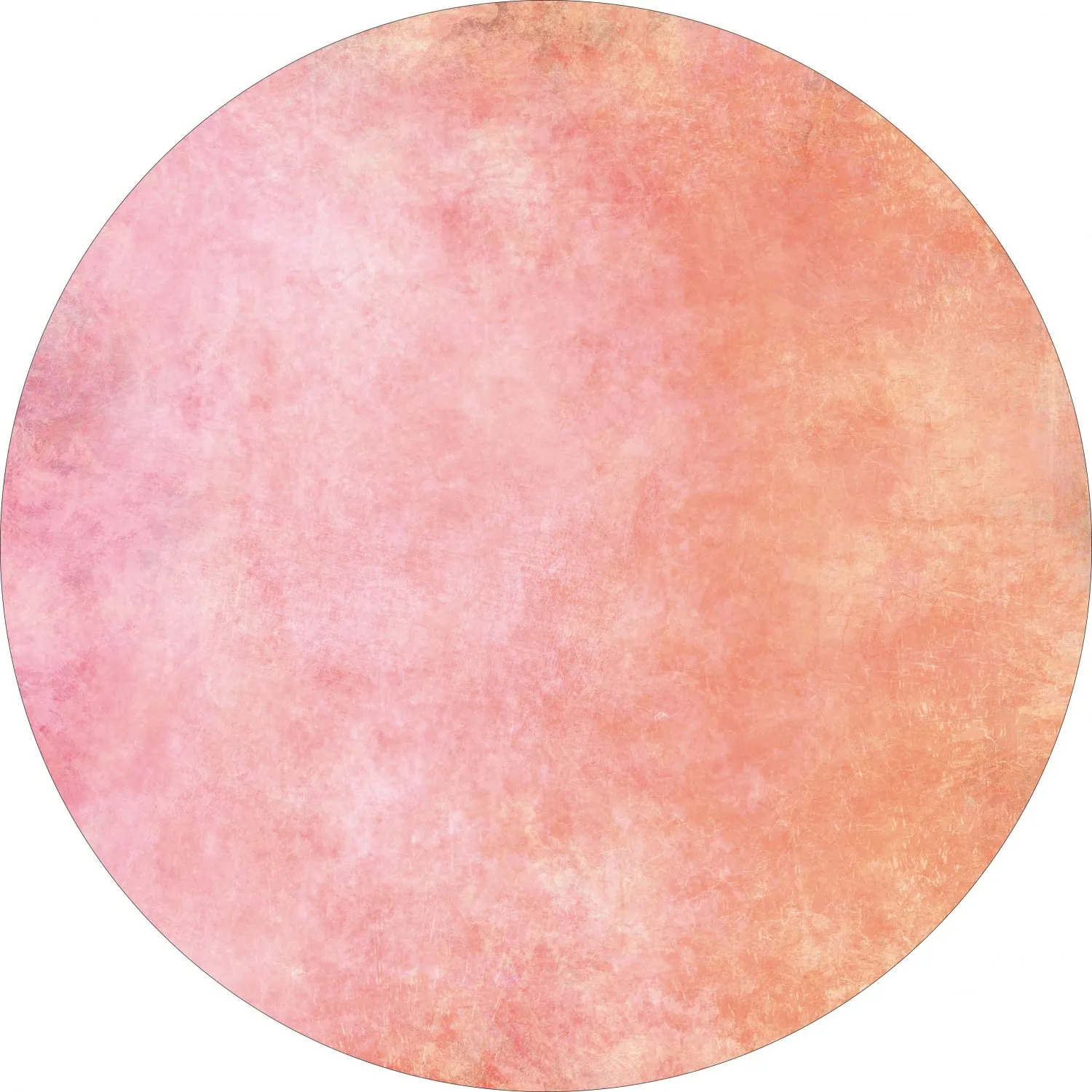 Rond vloerkleed - Baden (roze)