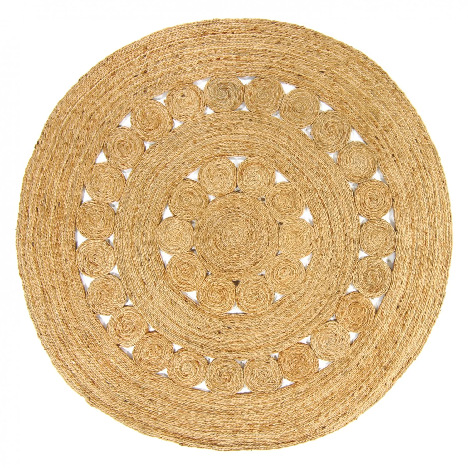 Ronde vloerkleden - Soro (jute)