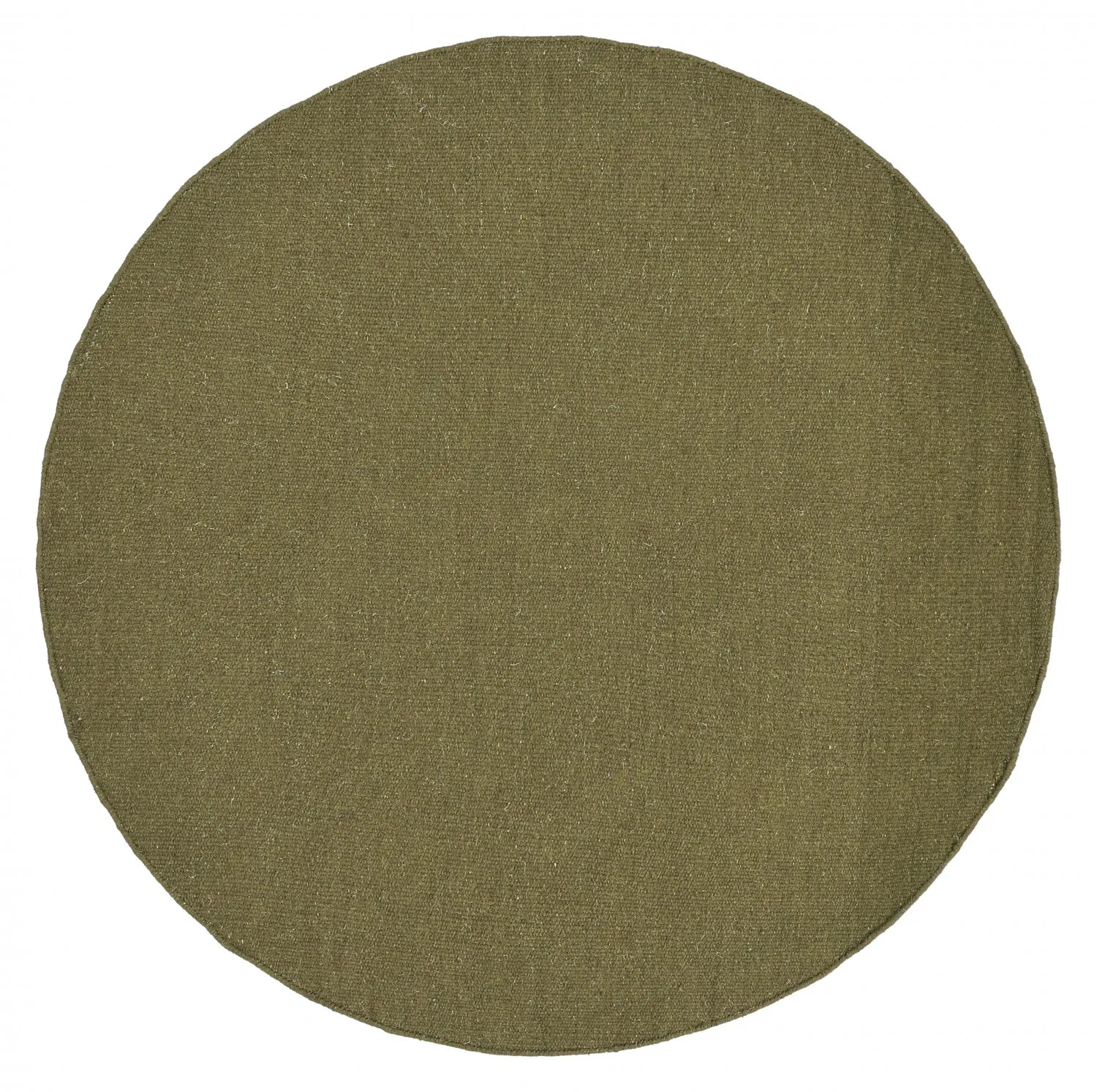 Rond vloerkleed - Hamilton (mosgroen)