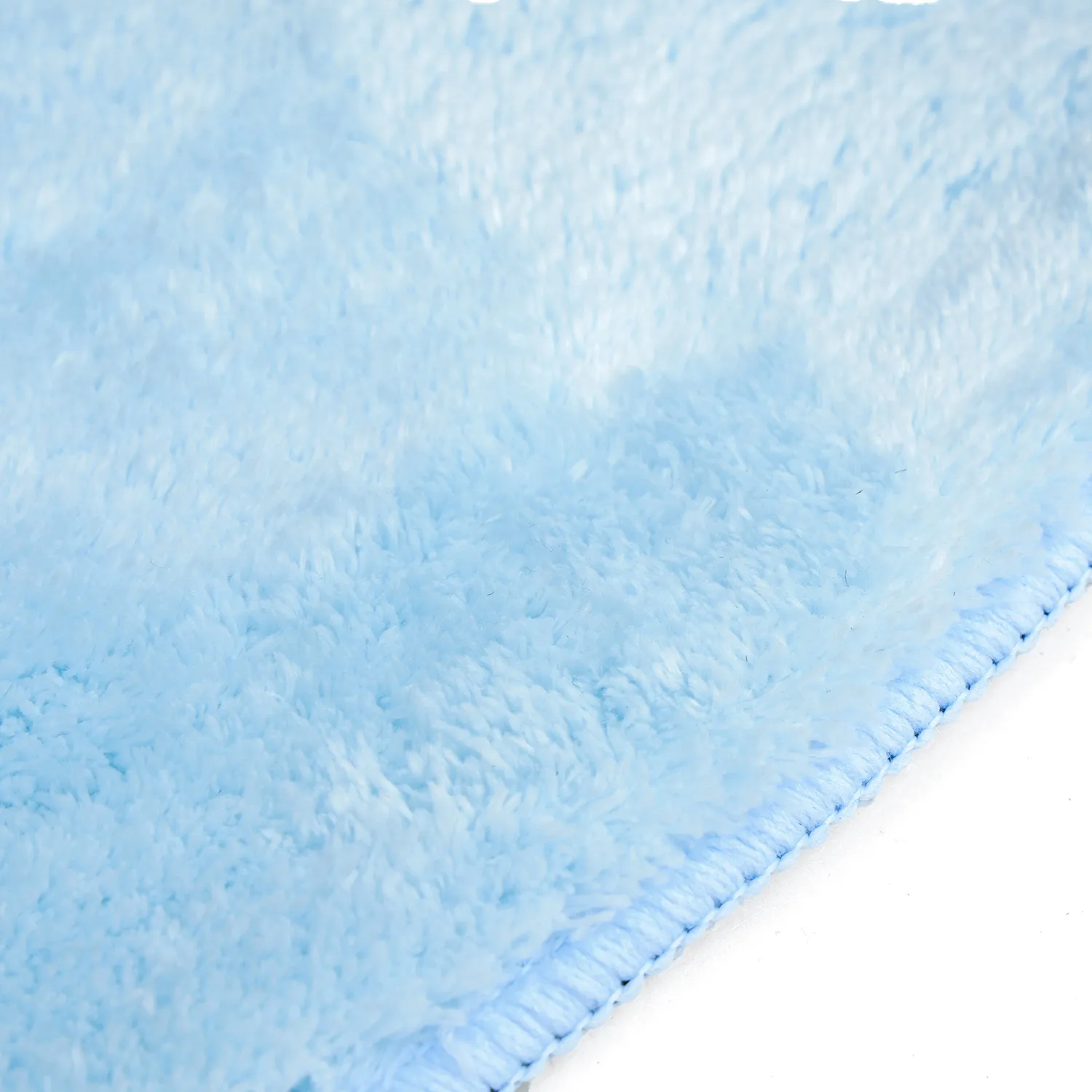 Ronde vloerkleden - Aranga Super Soft Fur (lichtblauw)