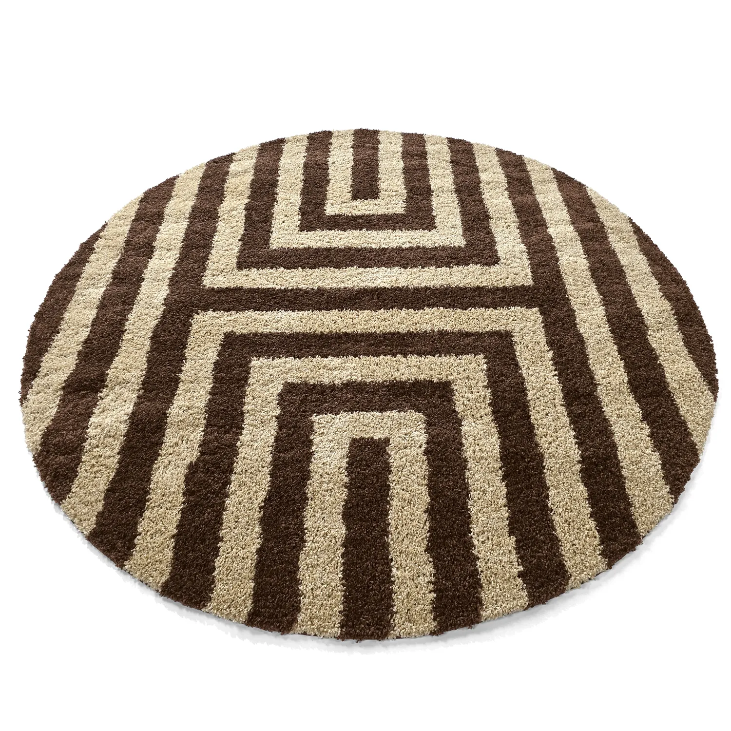 Ronde vloerkleden - Imilchil (beige/bruin)