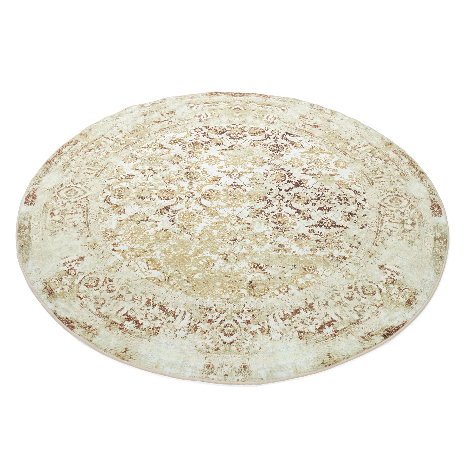 Rond vloerkleed - Denizli (beige)