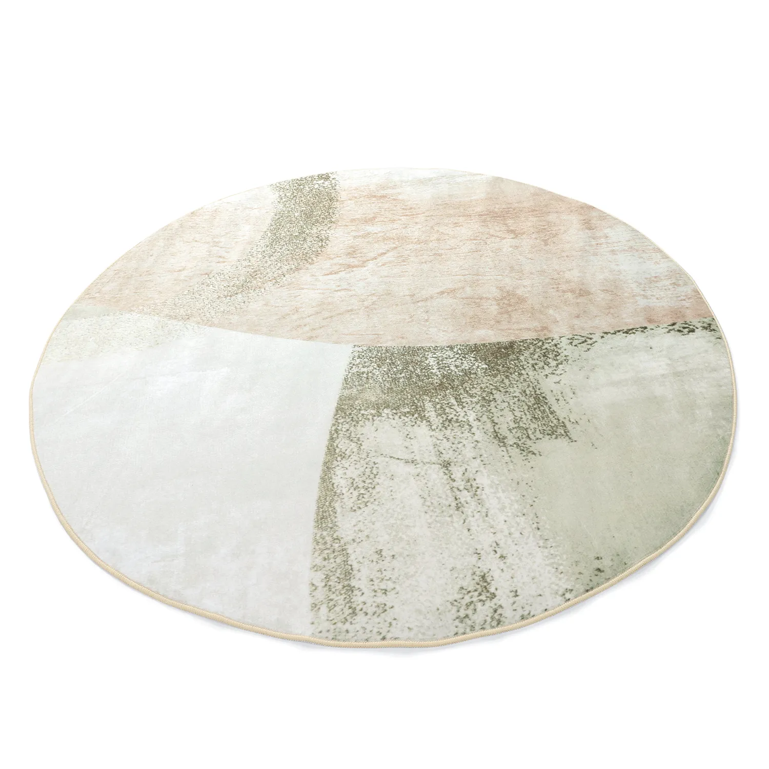 Rond vloerkleed - Fia (roze/multi)