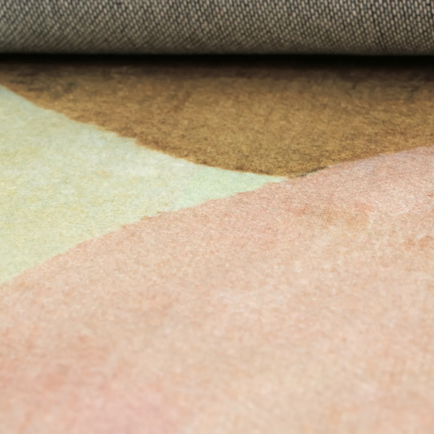 Rond vloerkleed - Lazio (beige/roze)