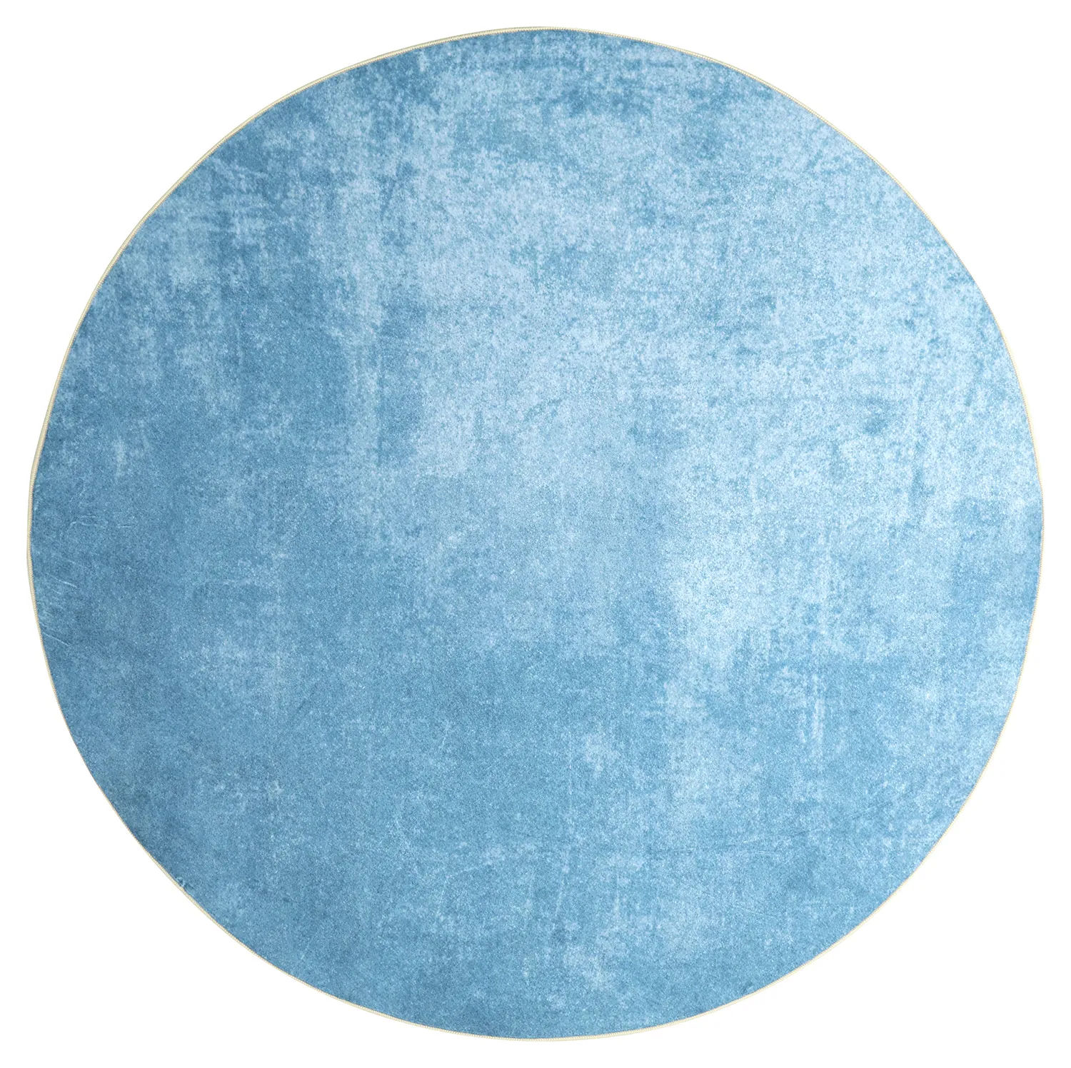 Rond vloerkleed - Lynton (blauw)