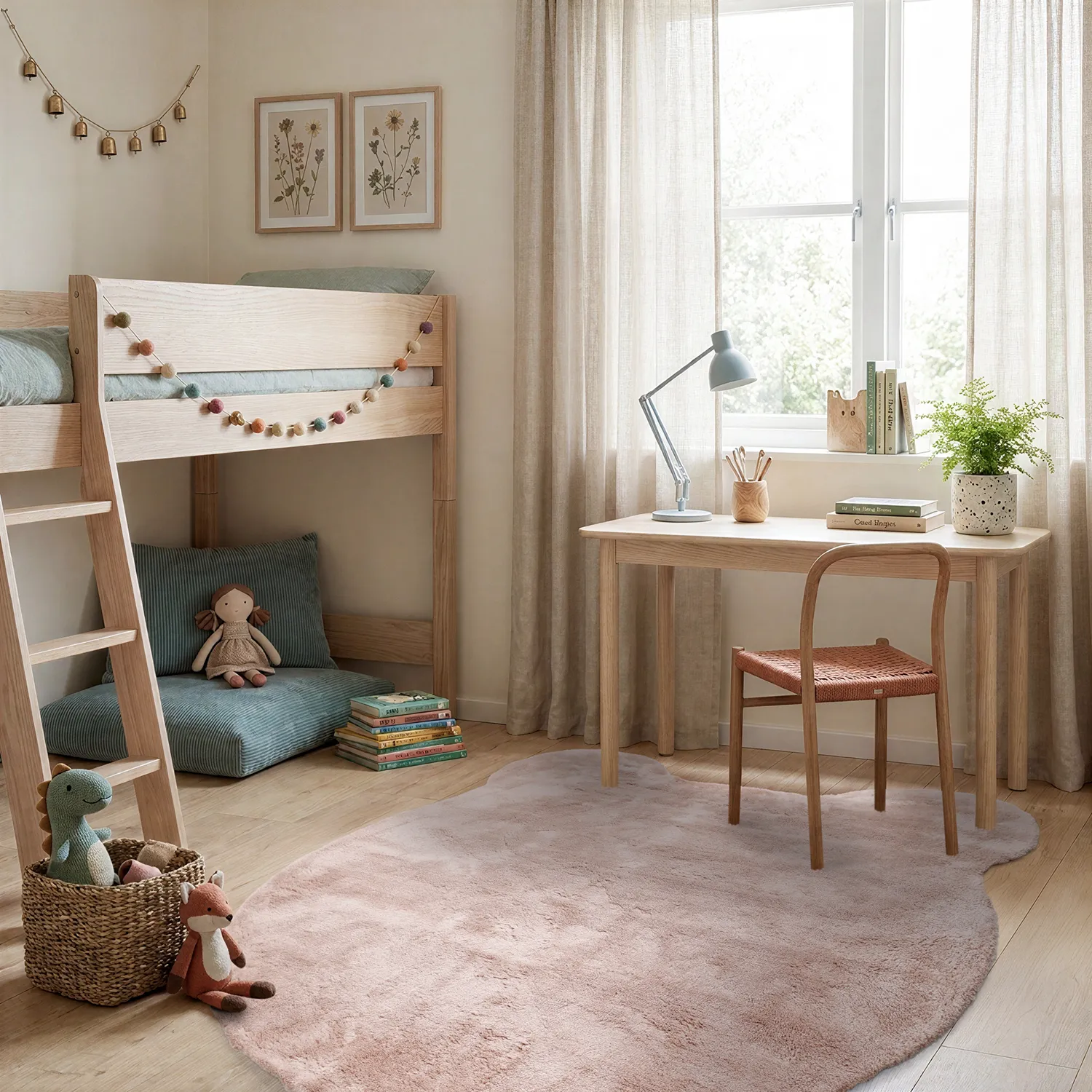 Kinderkleed - Aranga Super Soft Bear (roze)