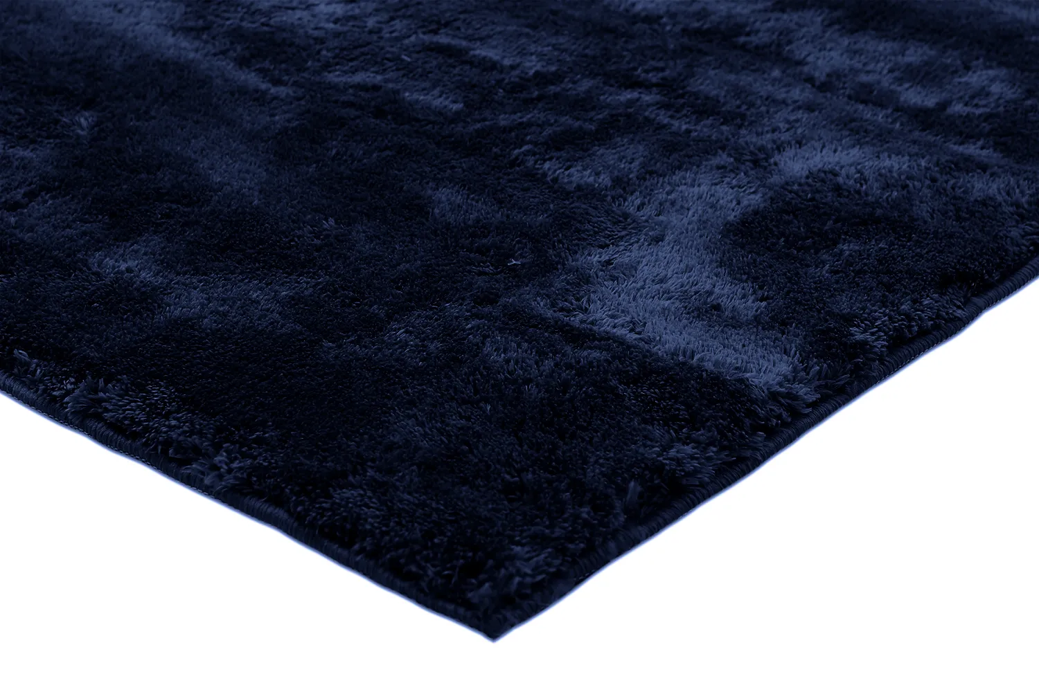 Hoogpolig vloerkleed - Aranga Super Soft Fur (donkerblauw)