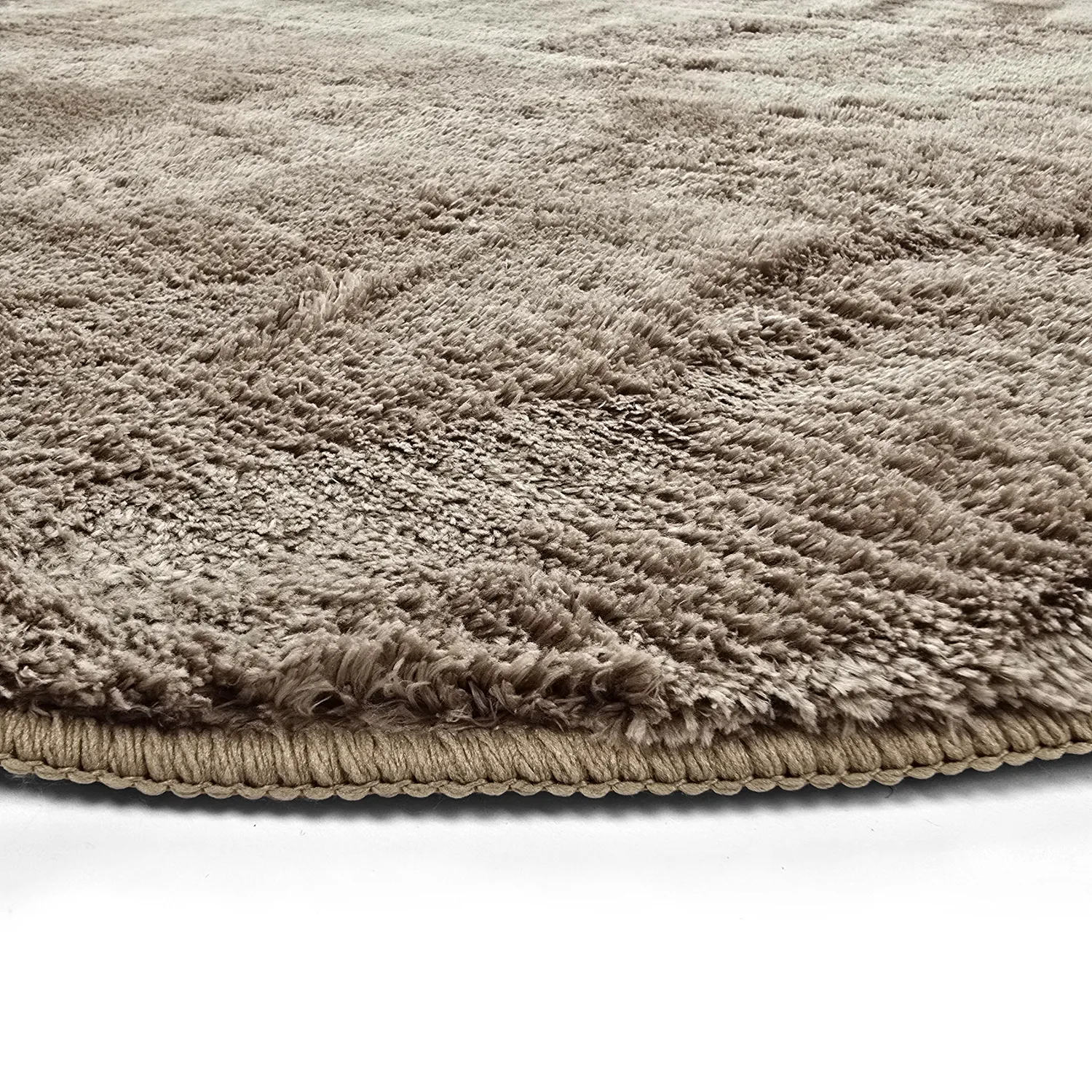 Ovaal hoogpolig vloerkleed - Aranga Super Soft Fur (bruin)