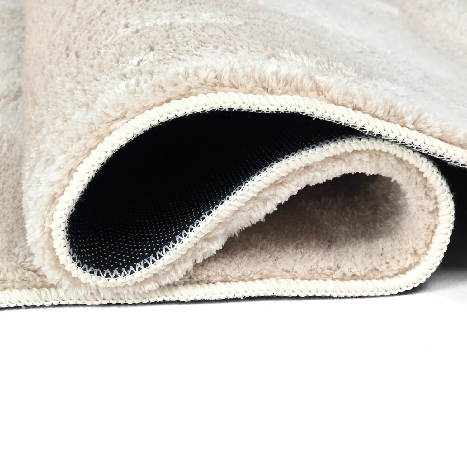 Ovaal hoogpolig vloerkleed - Aranga Super Soft Fur (beige)