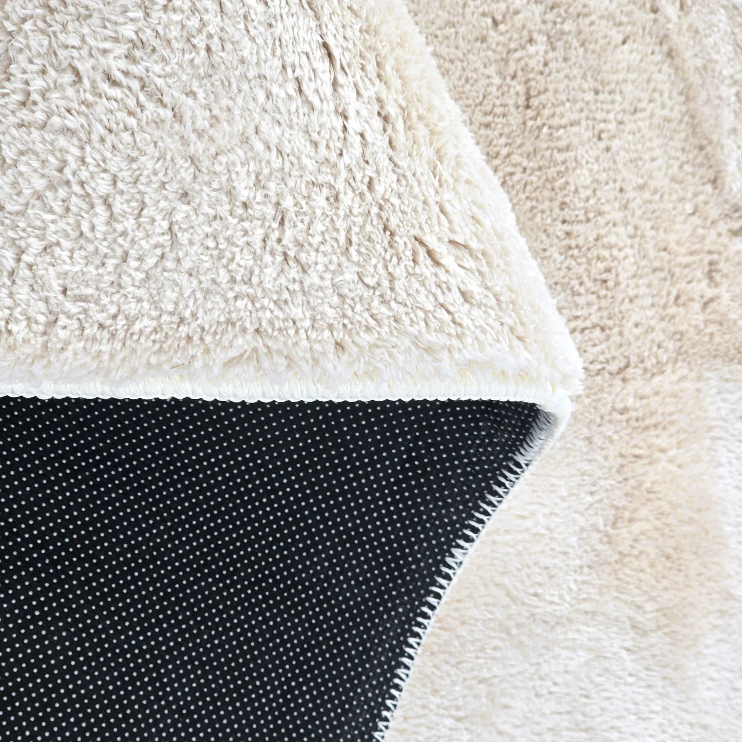 Ovaal hoogpolig vloerkleed - Aranga Super Soft Fur (beige)