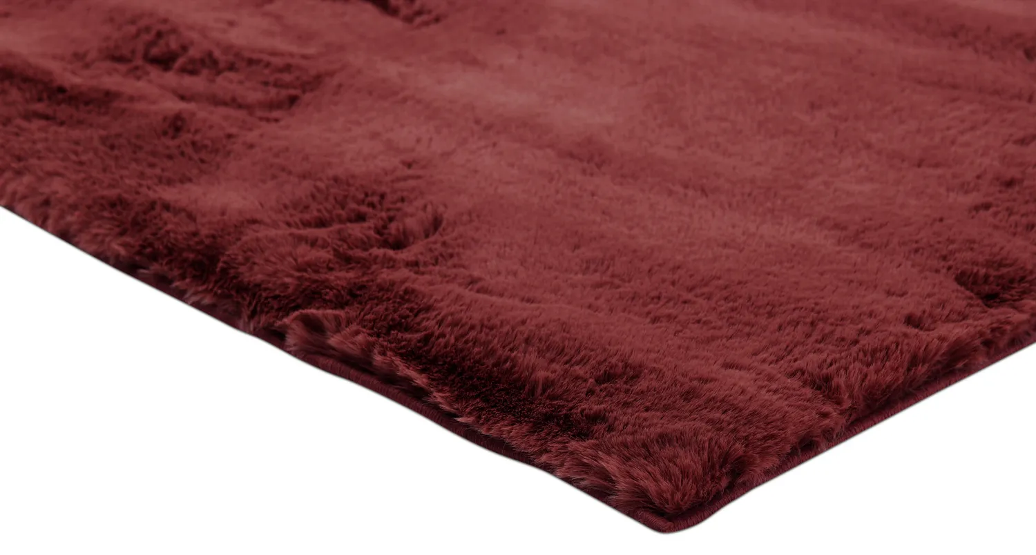 Hoogpolig vloerkleed - Cloud Super Soft (rood)