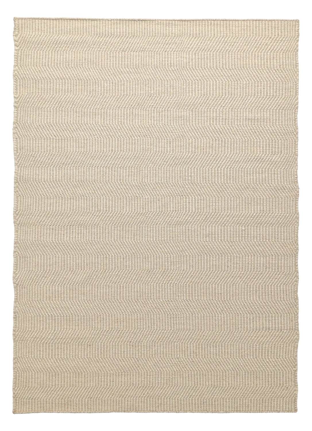 Wollen-vloerkleed - Larkana (beige/wit)