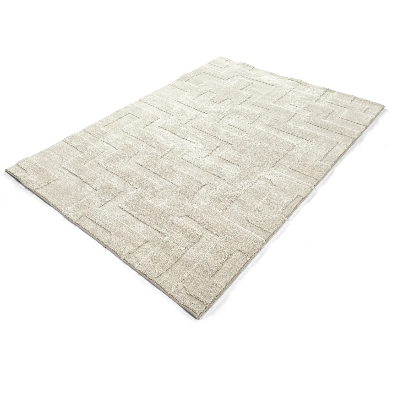 Hoogpolig vloerkleed - Tripoli (beige)