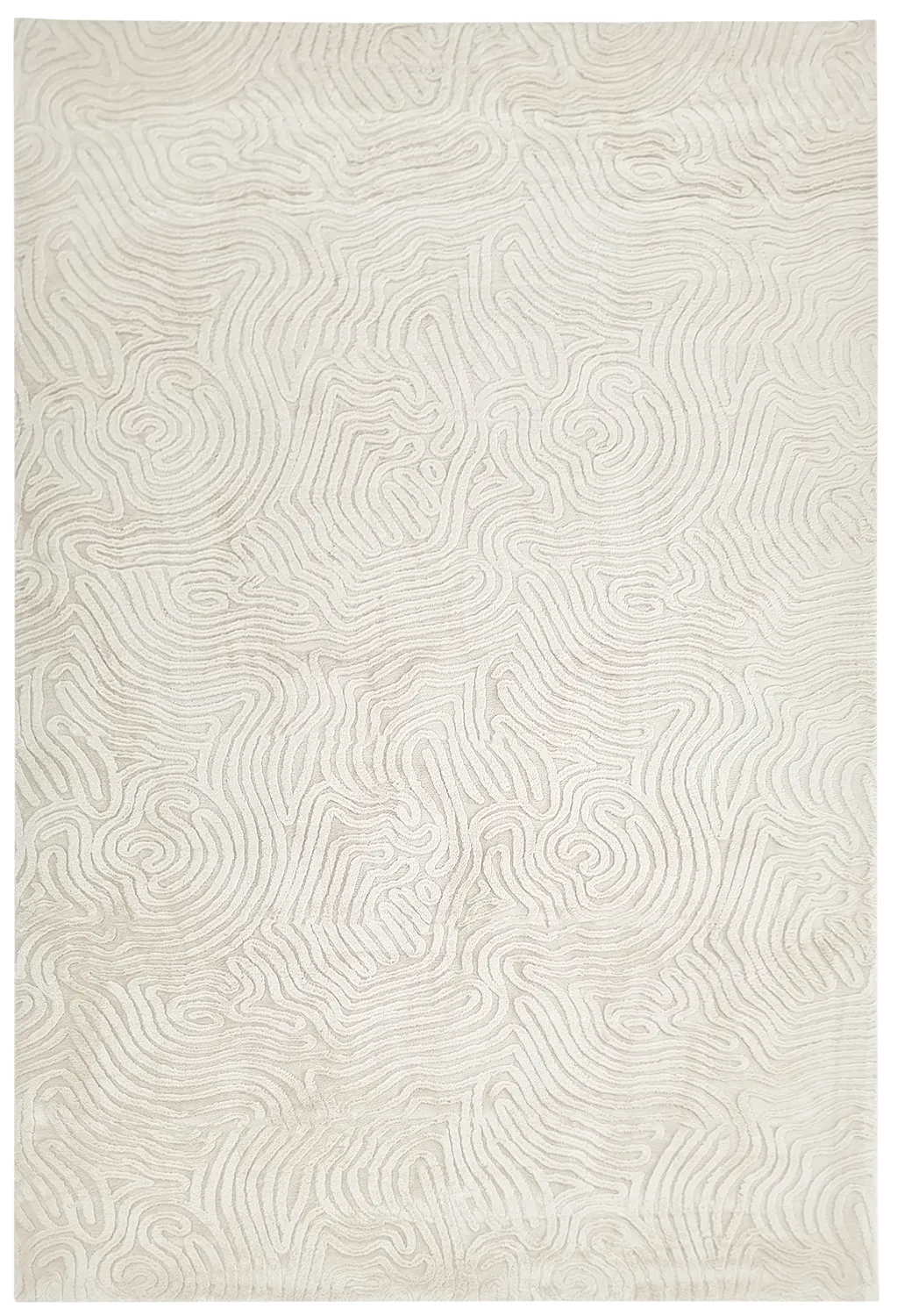 Hoogpolig vloerkleed - Amora (offwhite)